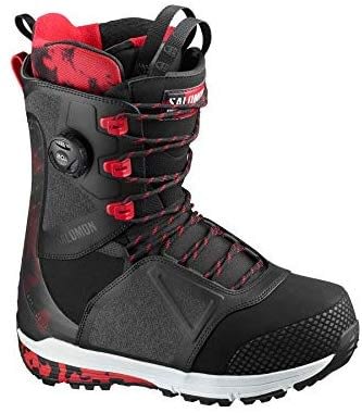 SALOMON - Boots de snowboard Lo FI BK / Tango Red / Beluga - Homme - Noir